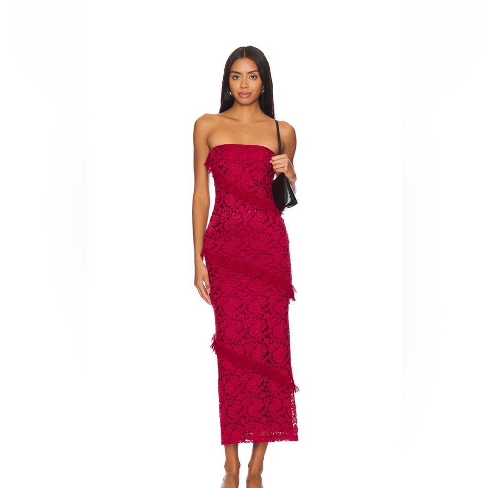 More to Come - Xandra Maxi Dress in Red